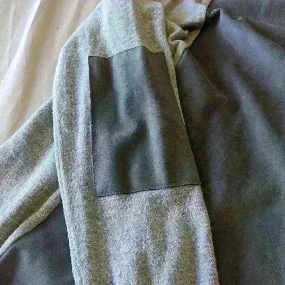 Conrad C collection, suede cardigan, grey, size  XS - Picture 3 of 7